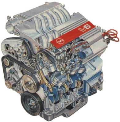 Motor V6 C25XE